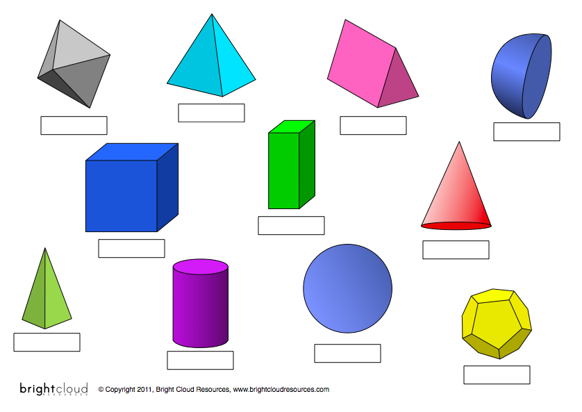 3d Shapes Clipart at GetDrawings | Free download