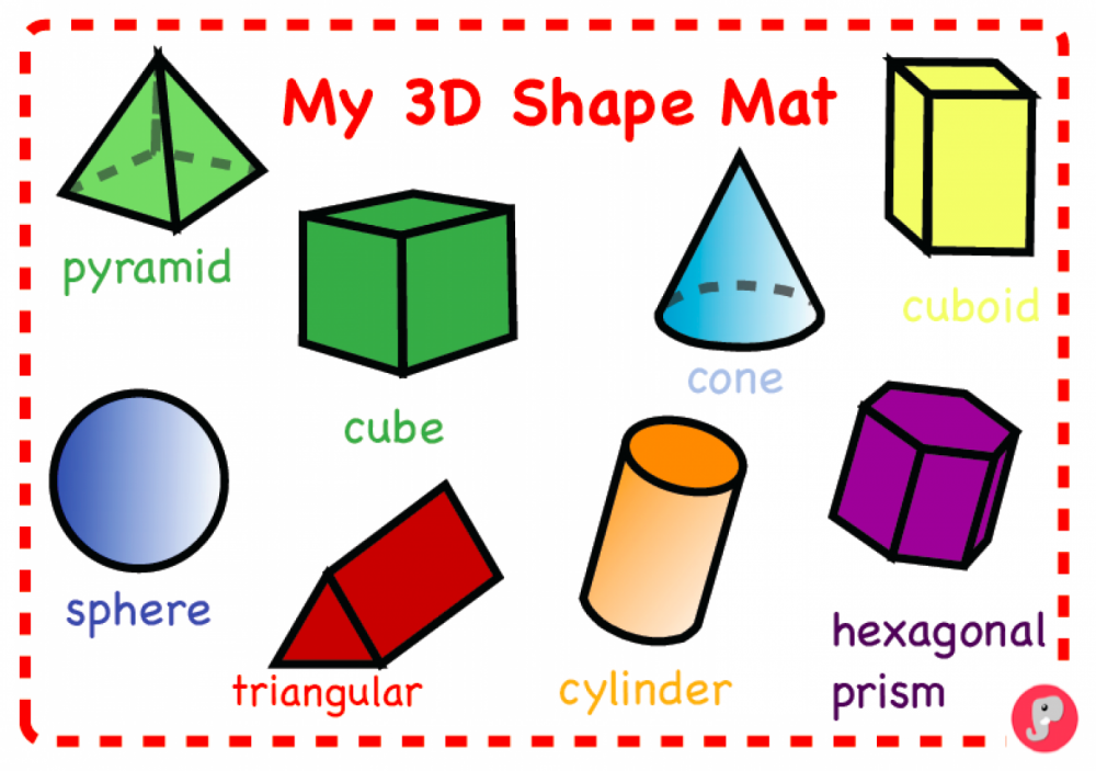 3d Shapes Clipart At Getdrawings Free Download