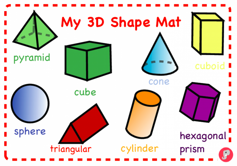 3d Shapes Clipart At GetDrawings Free Download