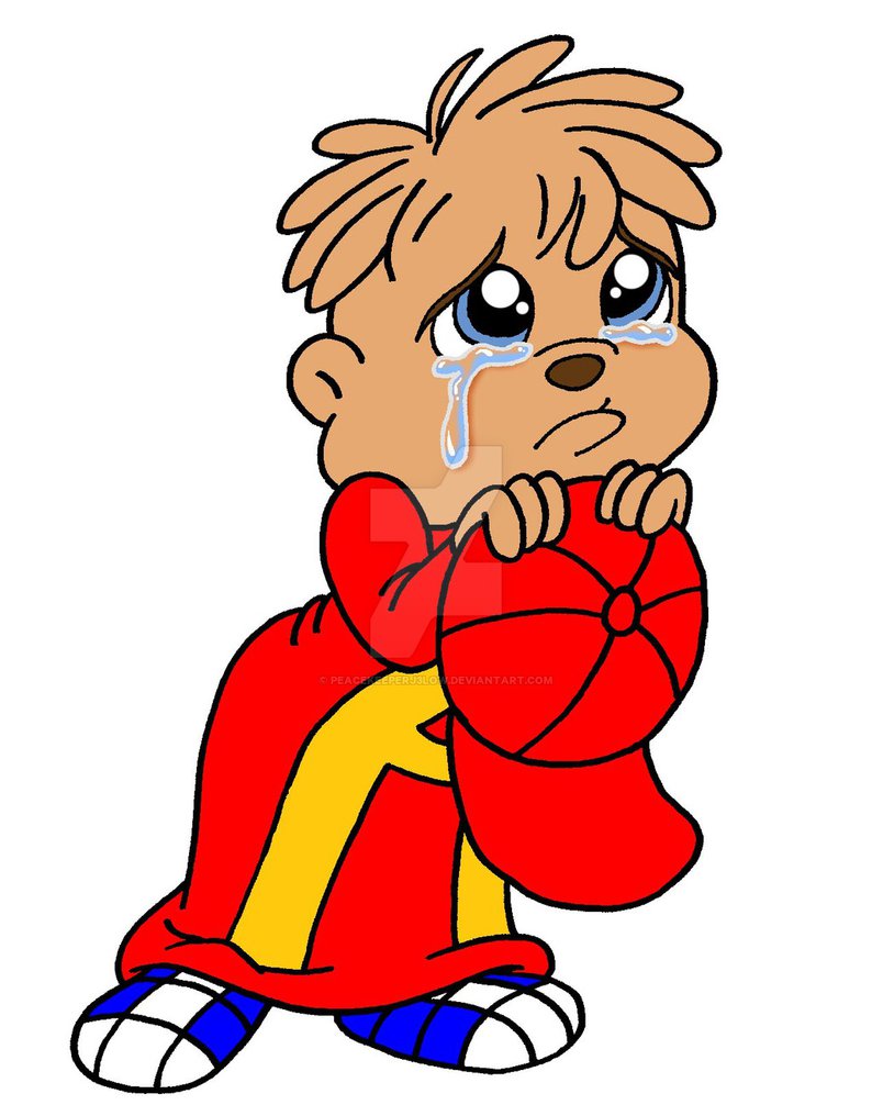 Alvin and the chipmunks crying