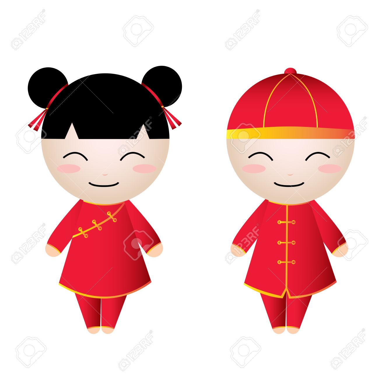 chinese cartoon doll