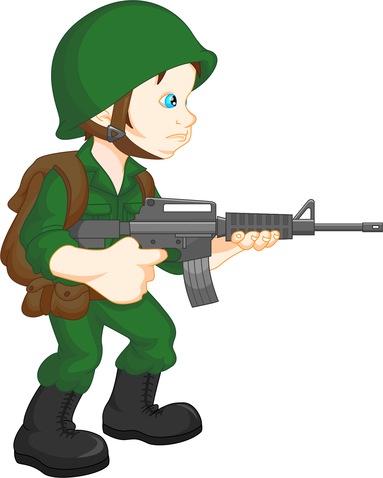 Army Guy Clipart At Getdrawings Free Download