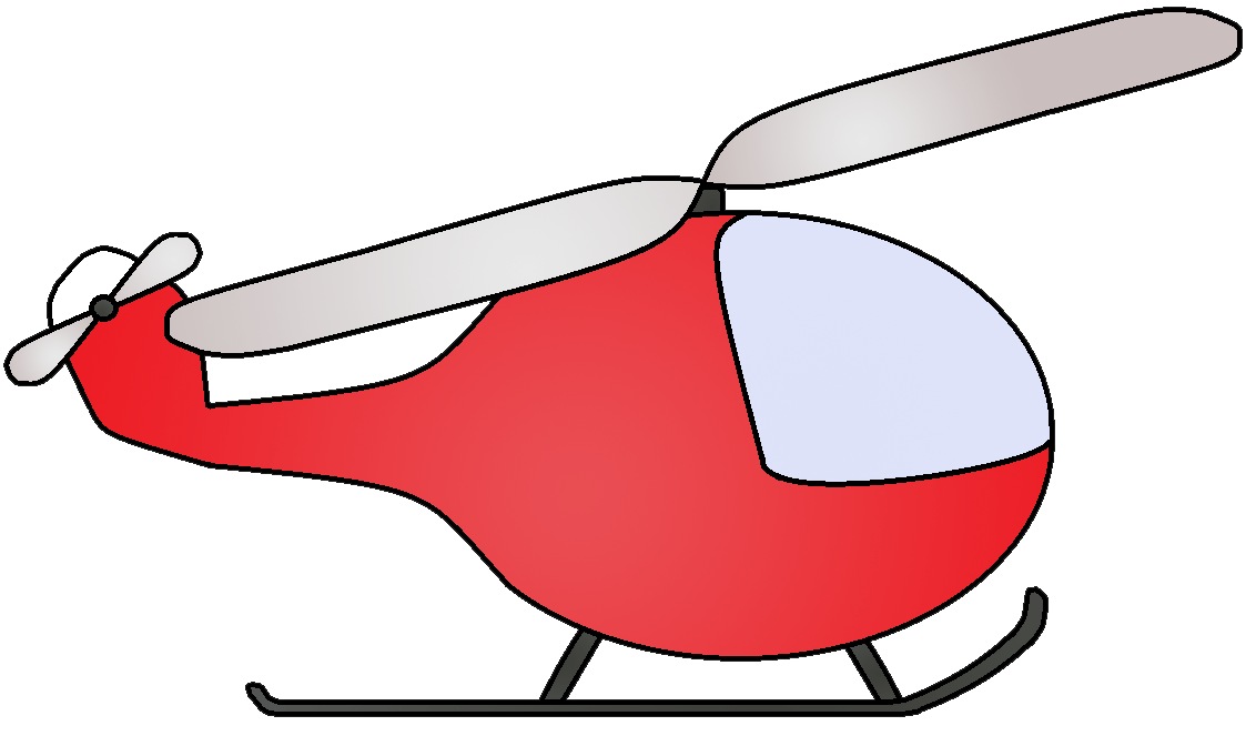 mini helicopter cartoon