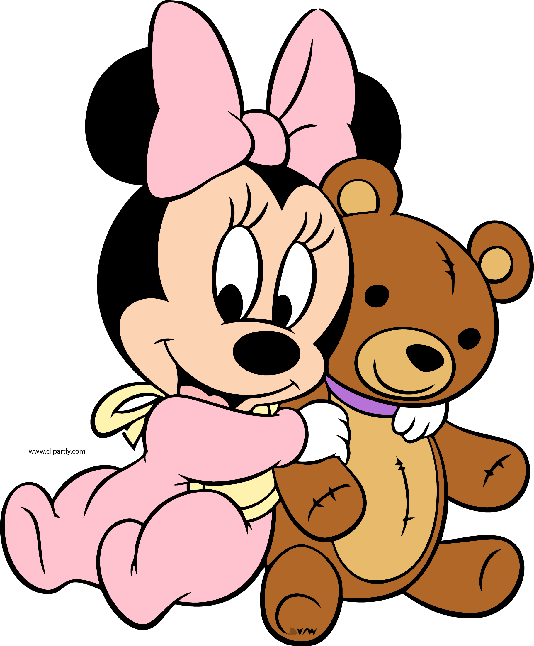 Baby Minnie Clipart at GetDrawings | Free download