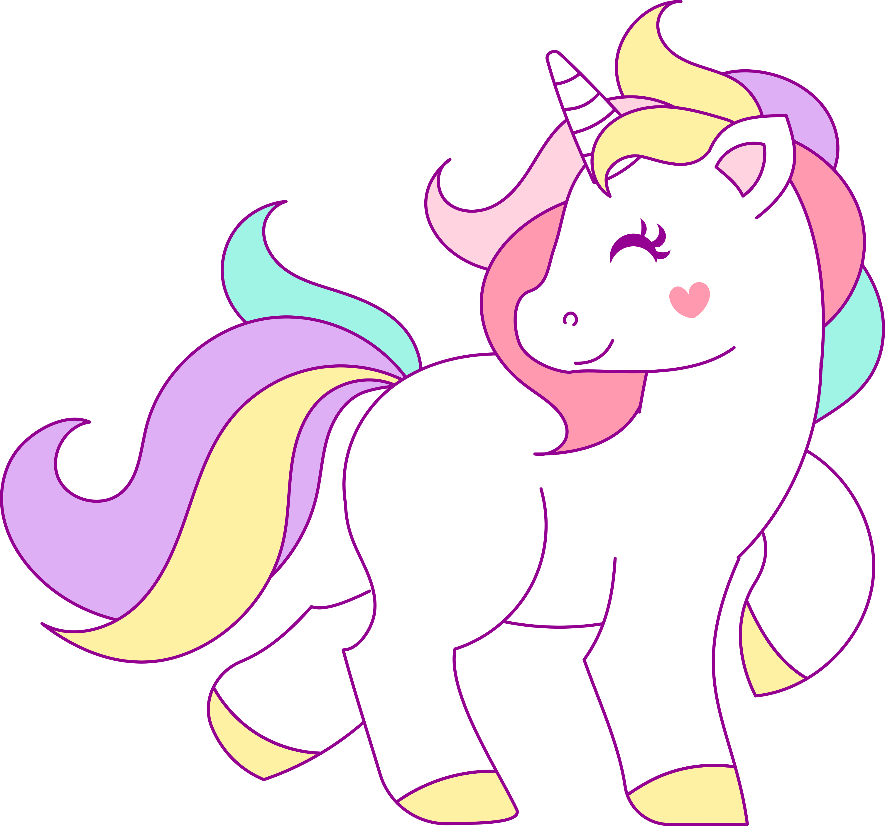 Baby Unicorn Clipart At Getdrawings Free Download