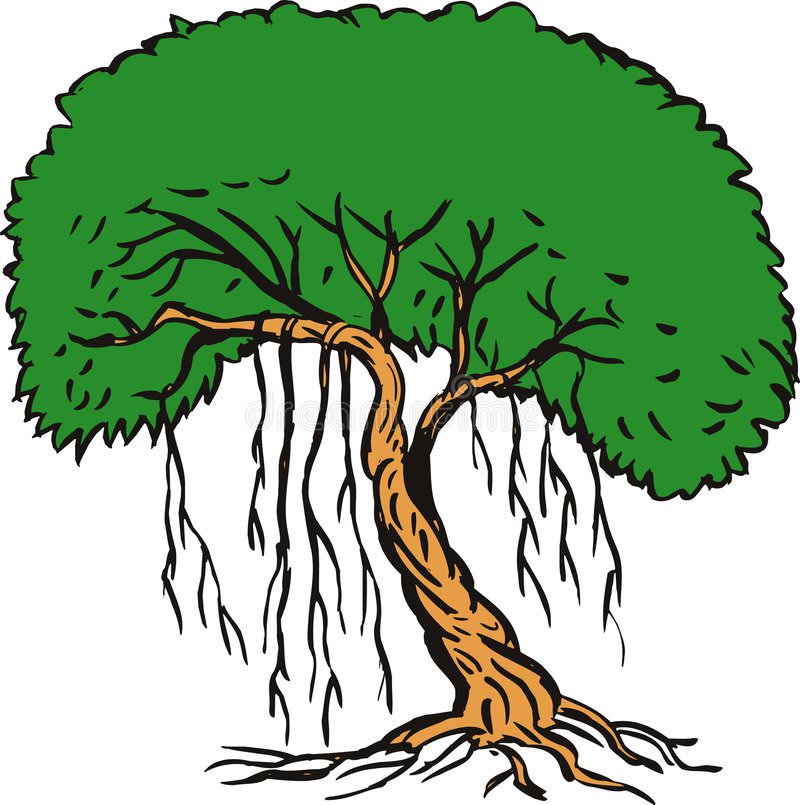 Banyan Tree Colouring Pages At GetDrawings Free Download