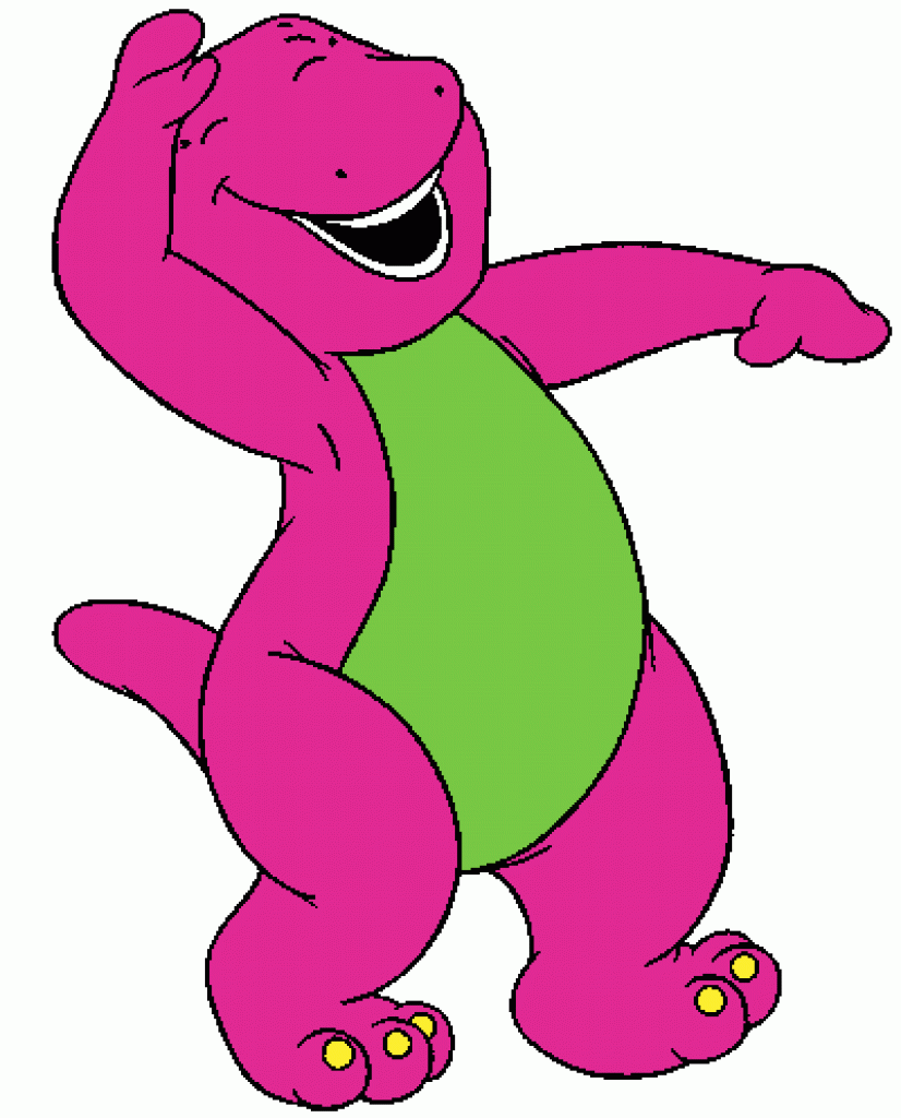 54. Found. clipart images for 'Barney'. 