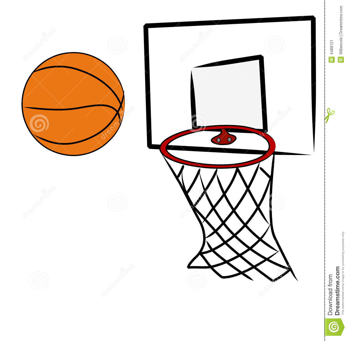 Basketball Goal Clipart at GetDrawings | Free download