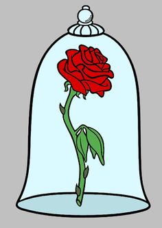 Download Beauty And The Beast Rose Clipart at GetDrawings | Free ...