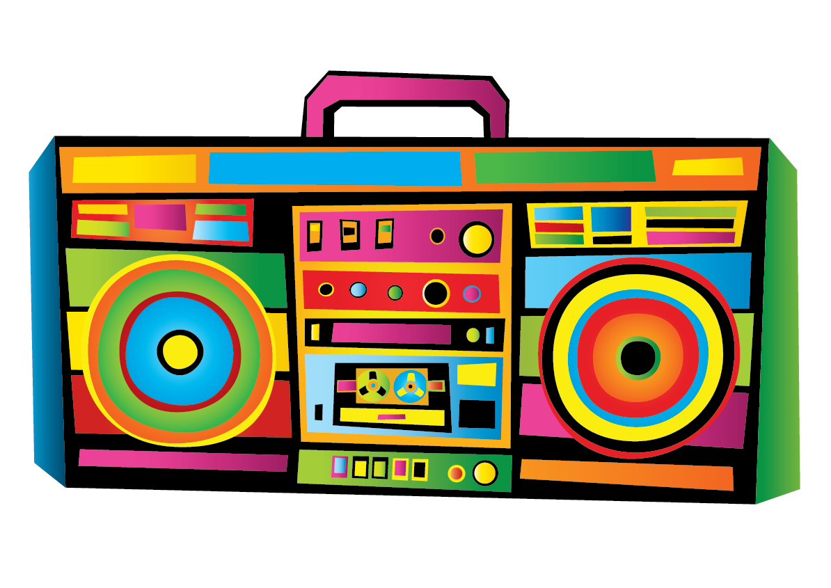 Boom Box Clipart at GetDrawings | Free download