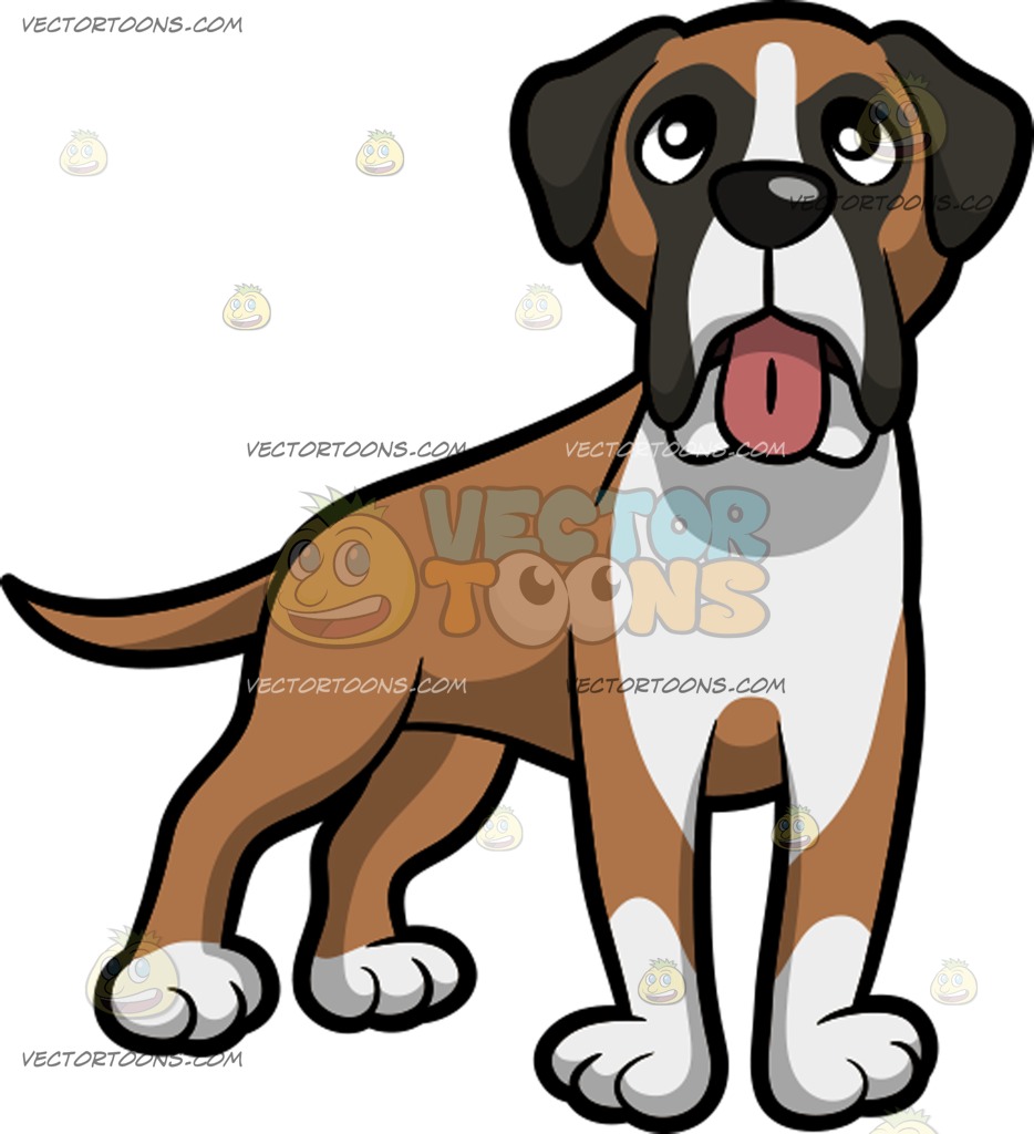 Boxer Dog Clipart at GetDrawings | Free download