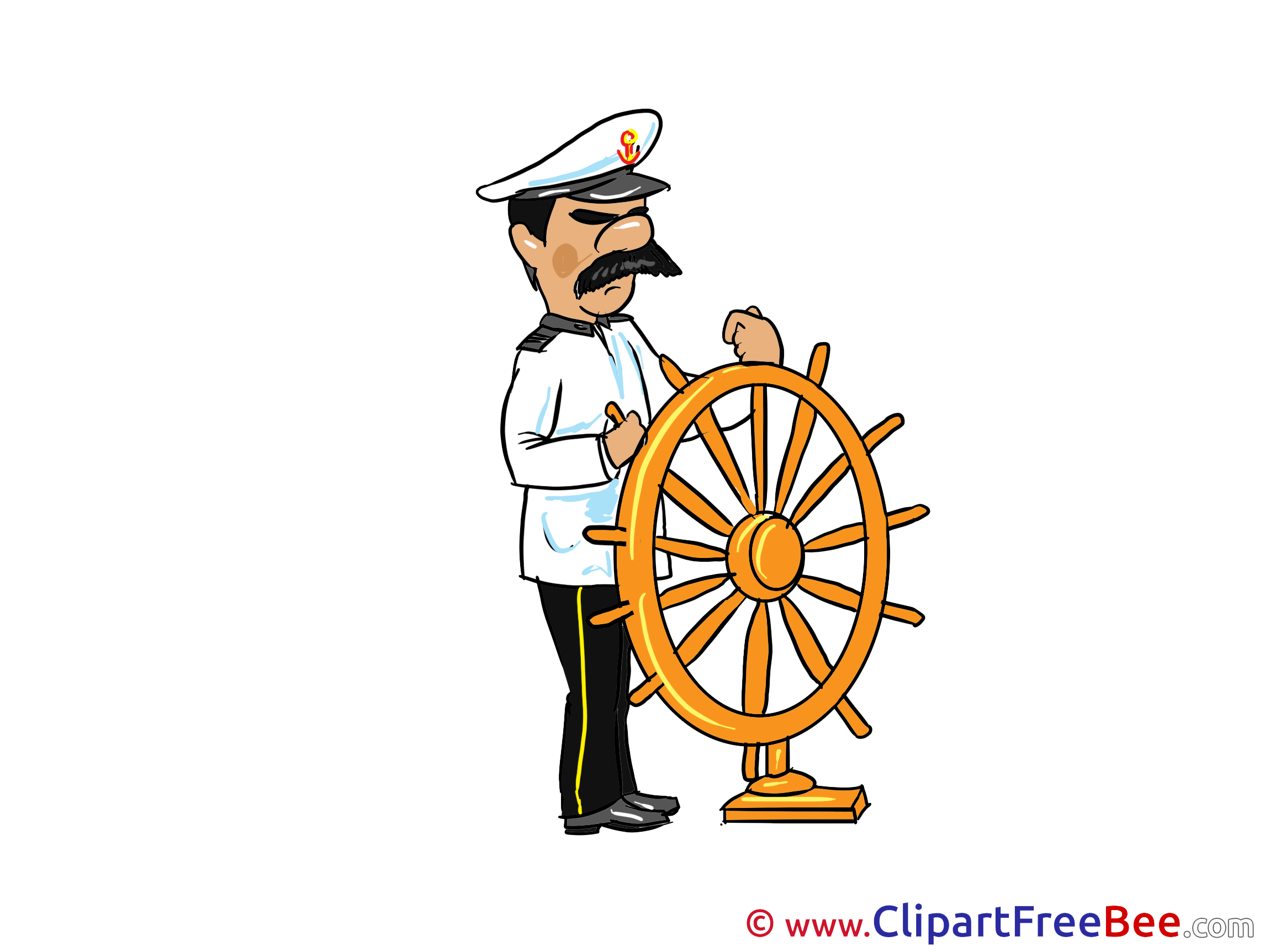 Капитан корабля для детей
