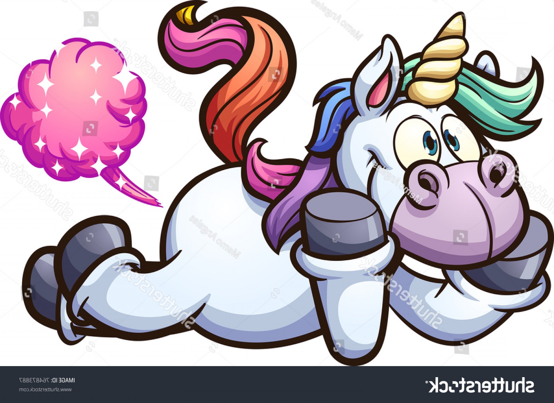 Cartoon Unicorn Clipart At Getdrawings Free Download