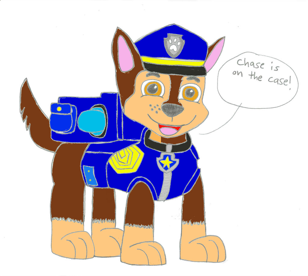 chase paw patrol clipart at getdrawings  free download