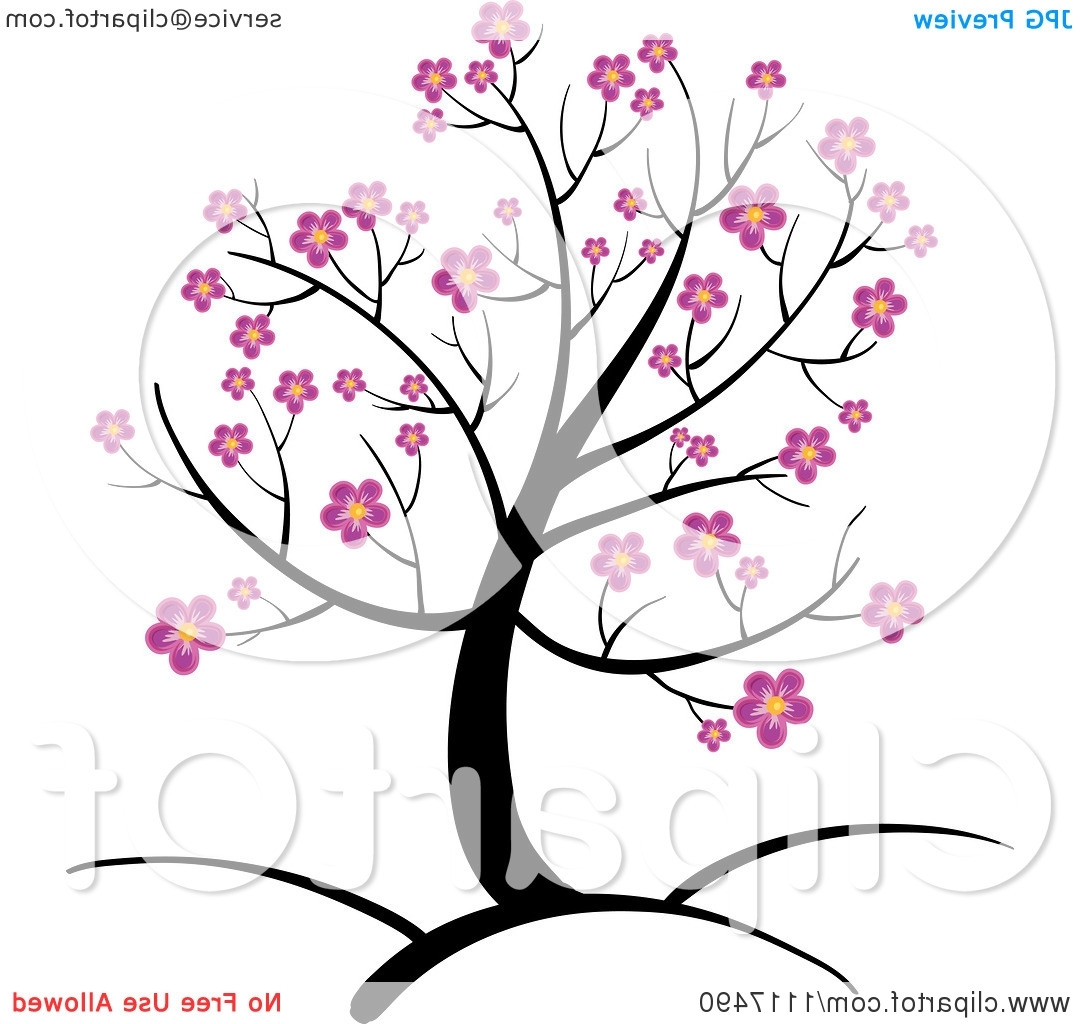 Cherry Blossom Tree Clipart at GetDrawings | Free download