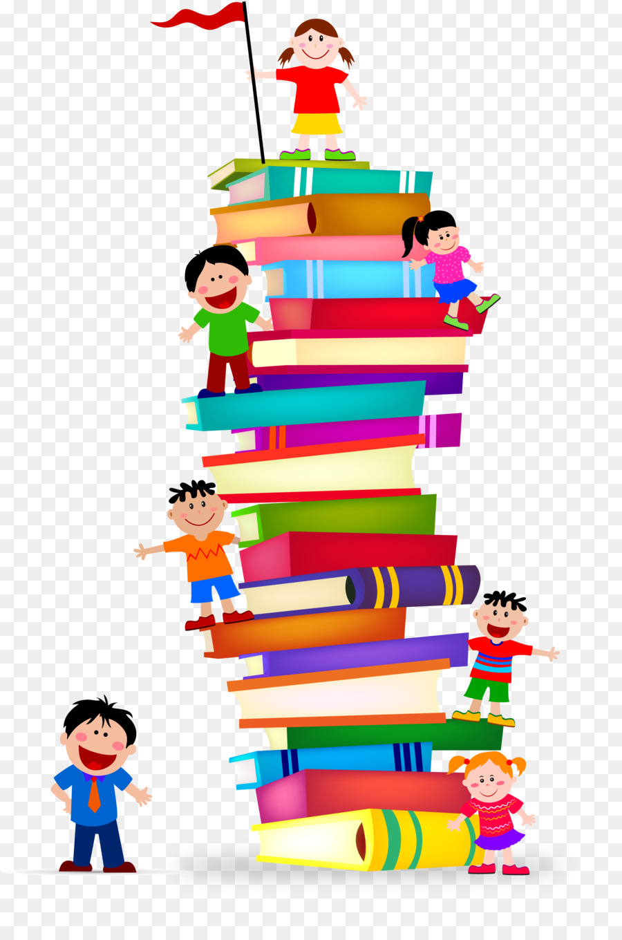 library books clipart