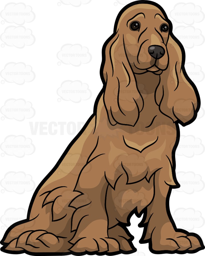 Cocker Spaniel Clipart at GetDrawings | Free download