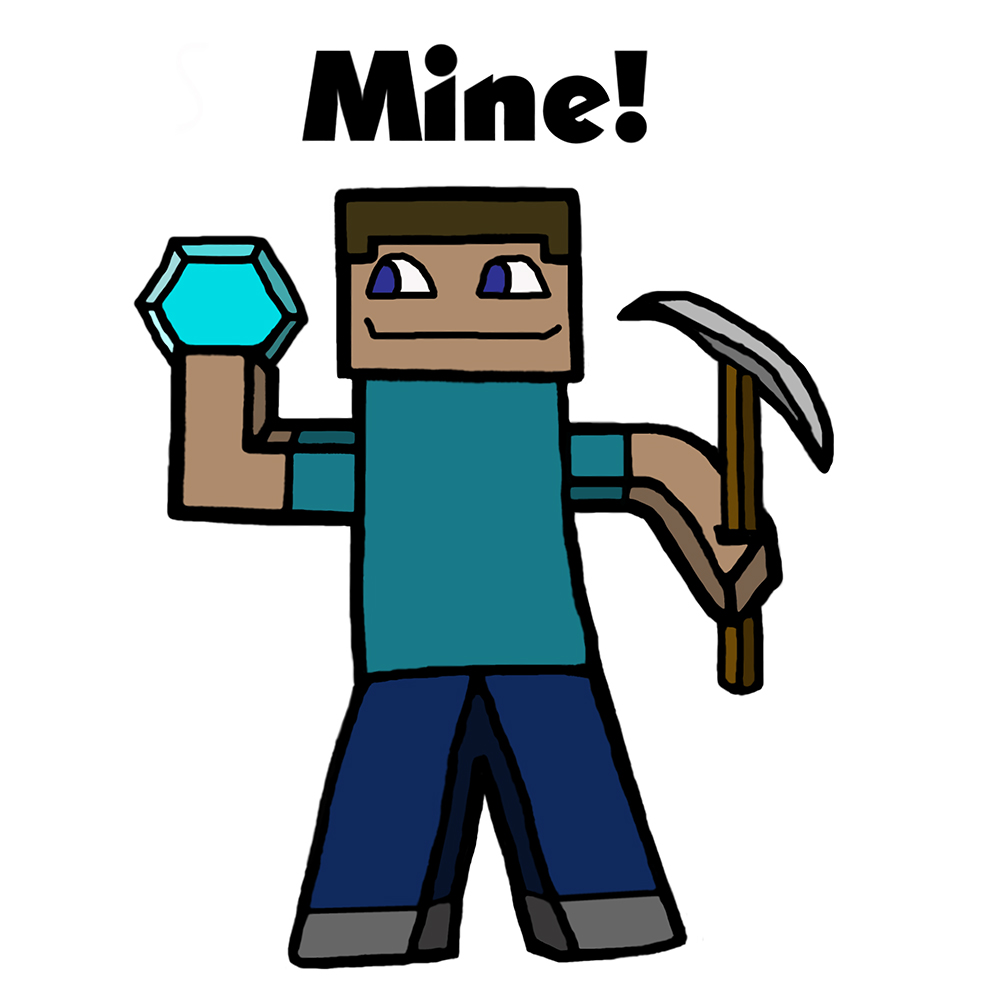 Minecraft Creeper Drawing at GetDrawings | Free download
