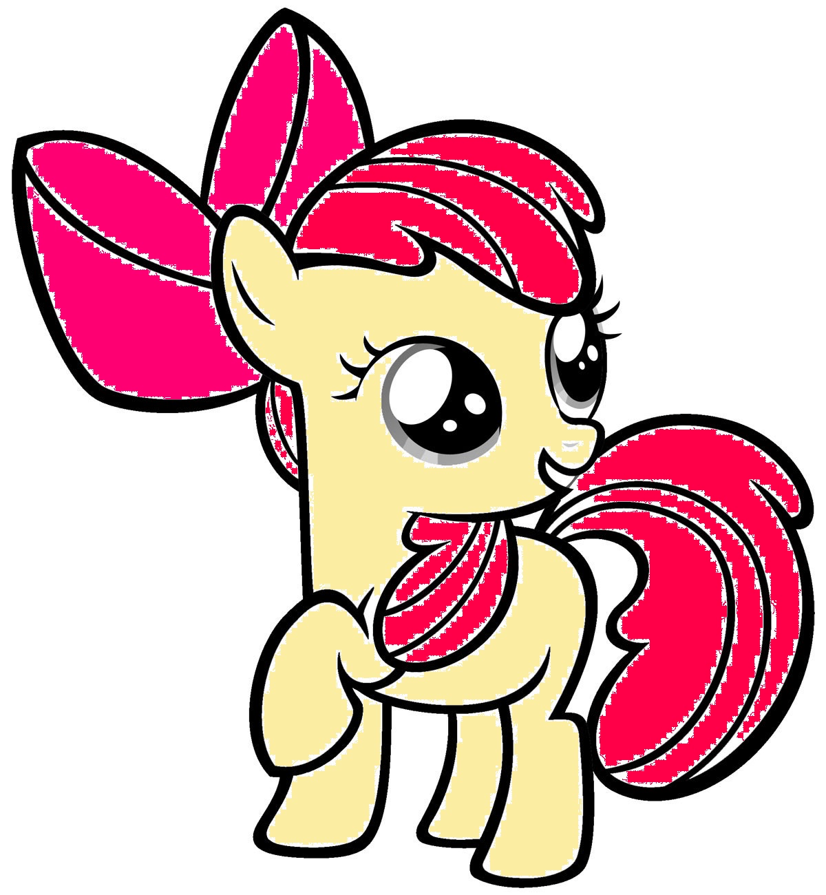 Cute Pony Clipart At Getdrawings Free Download