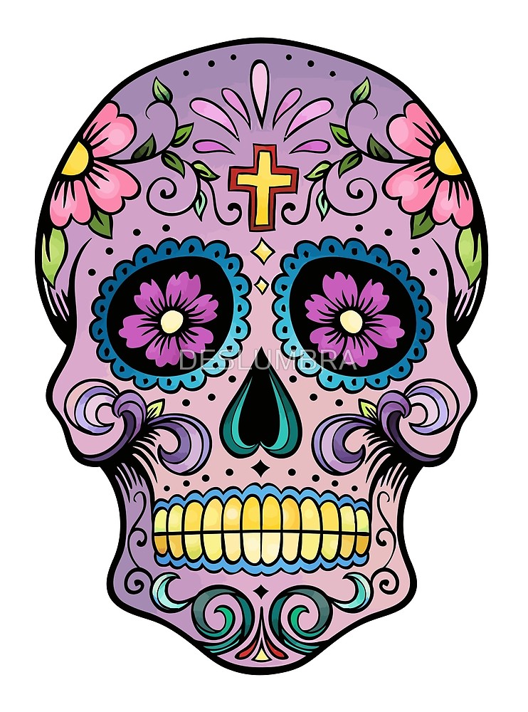 Day Of The Dead Skull Clipart at GetDrawings Free download