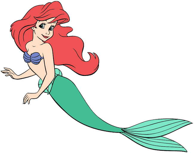 Disney Mermaid Clipart at GetDrawings | Free download