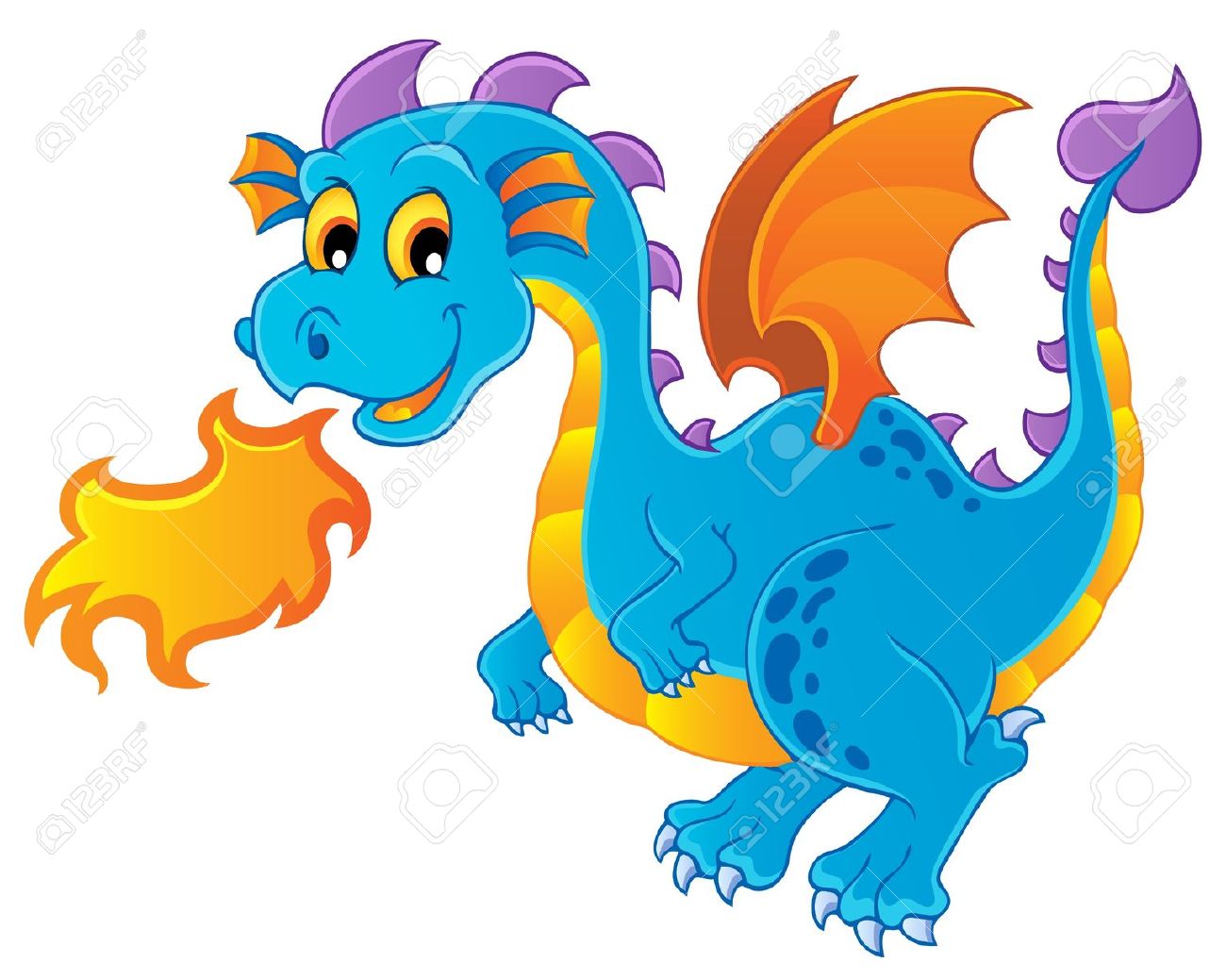 Dragon Cartoon Clipart At Getdrawings 