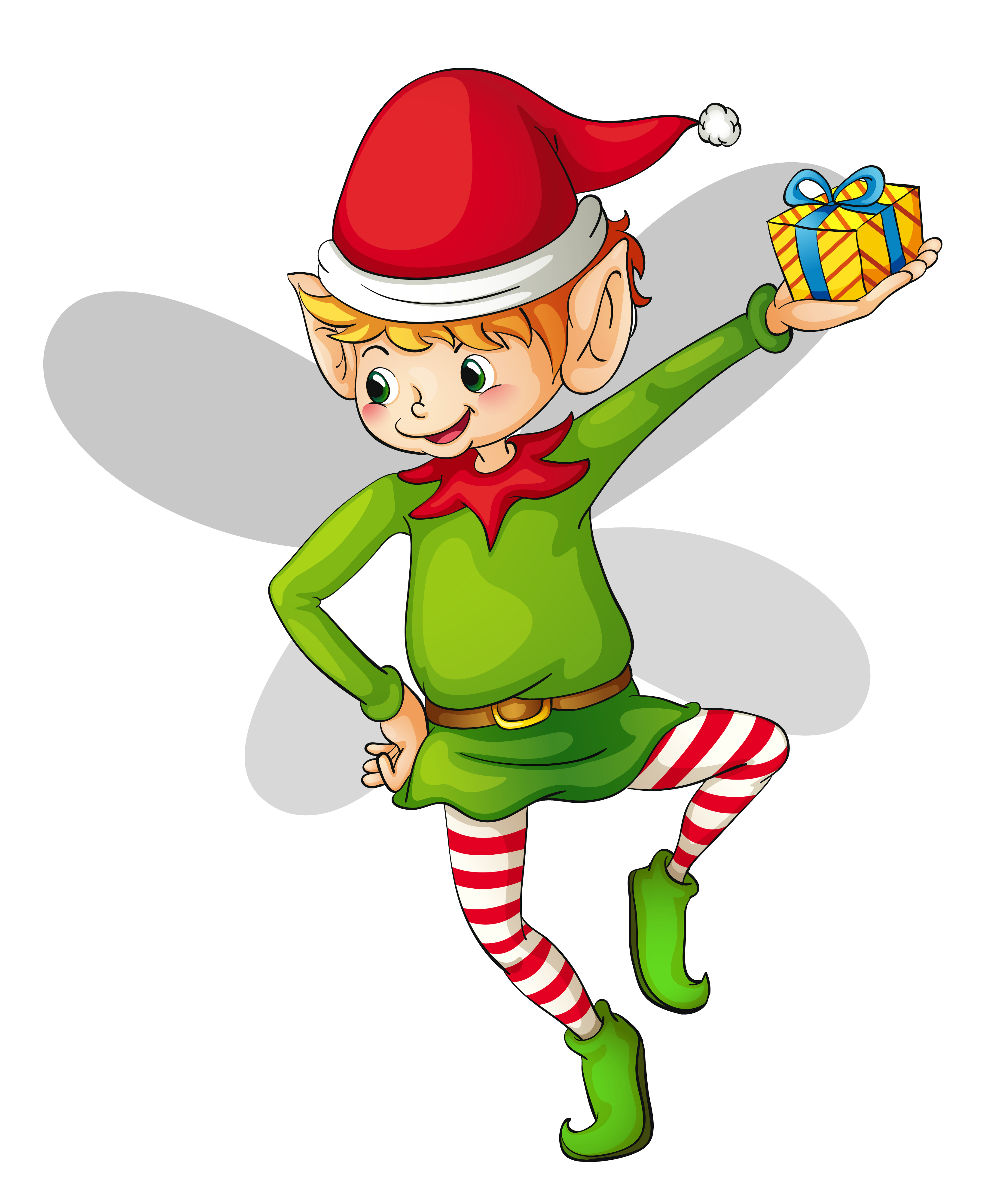 3354x3993 Top 89 Elf Clip Art