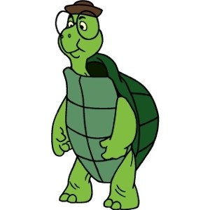 300x300 Cartoon Turtle With Glasses Group.