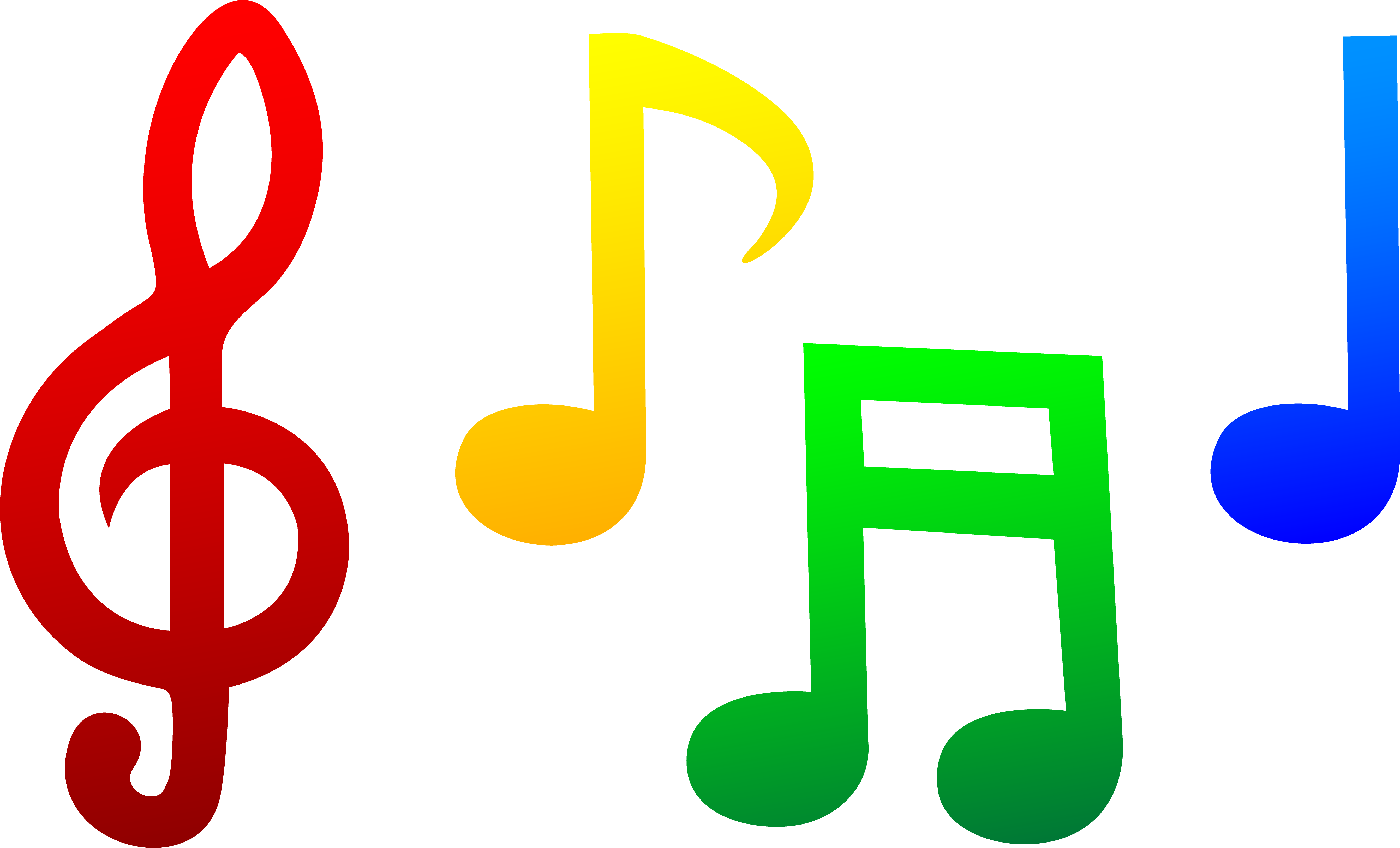 Free Clipart Music Notes at GetDrawings | Free download