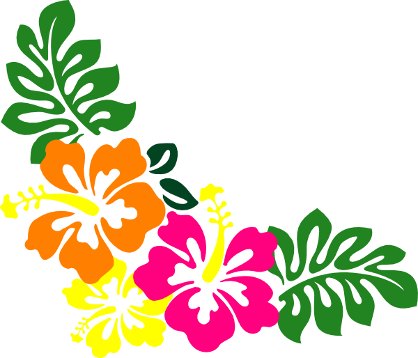 Luau Flower Template Hawaiian Flower Drawings In Pencil
