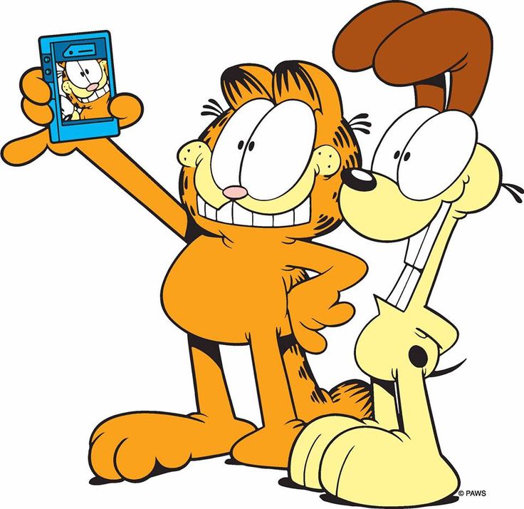 Garfield And Odie Clipart.