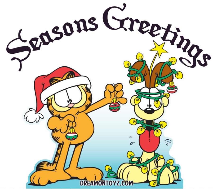 Garfield Christmas Clipart at GetDrawings Free download