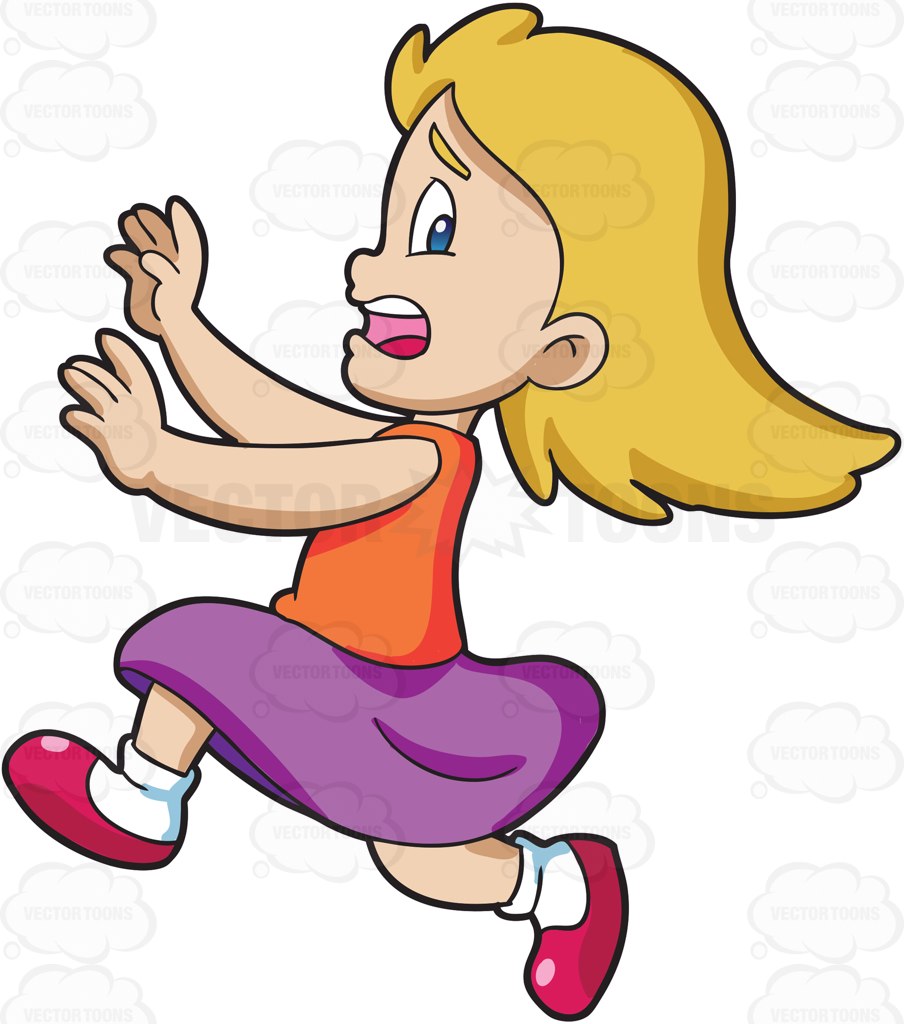 Girl Running Clipart at GetDrawings | Free download