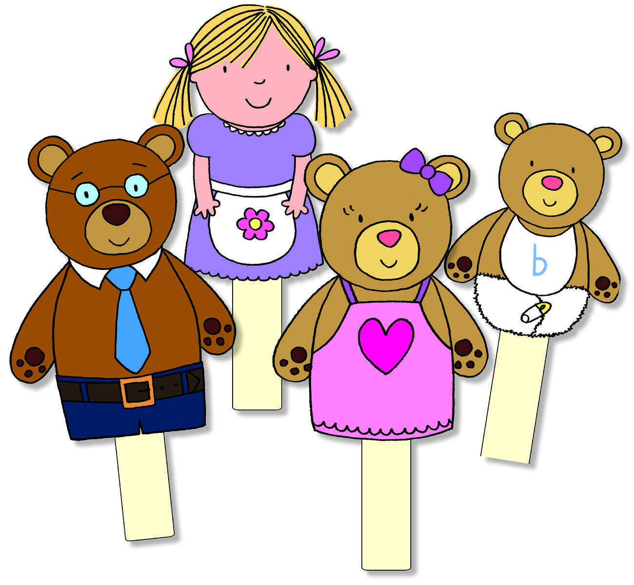 Goldilocks And The Three Bears Clipart At GetDrawings Free Download