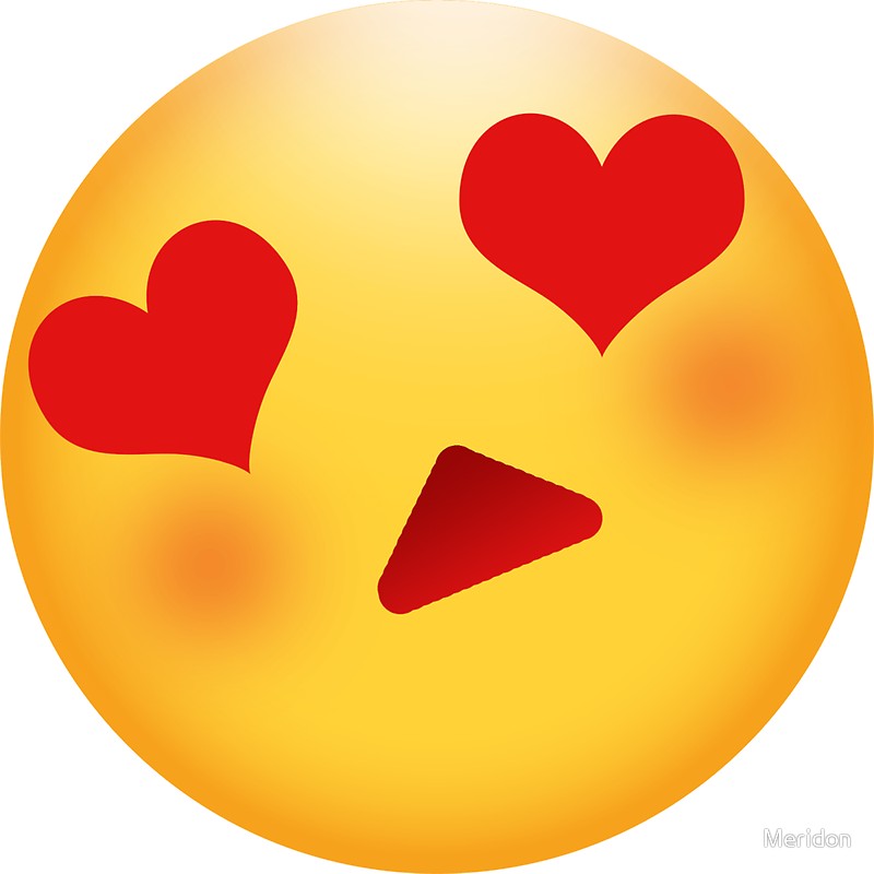 copy and paste heart eye emoji