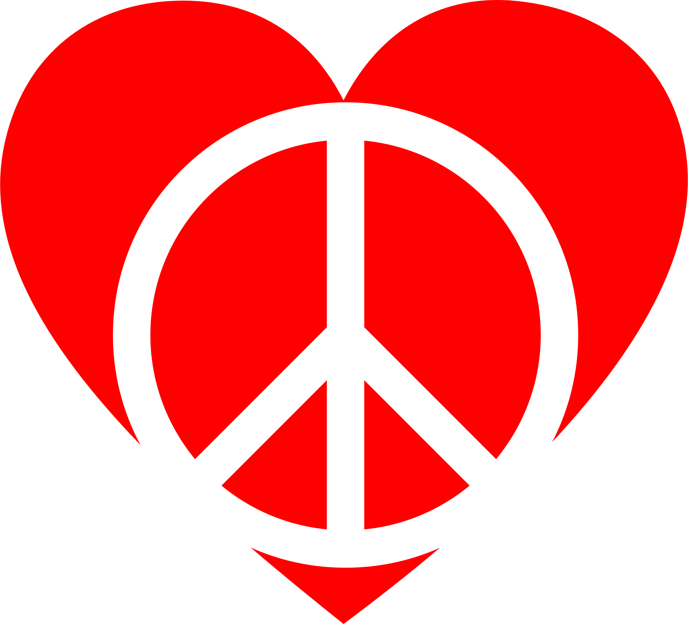 Heart Peace Sign Clipart At Getdrawings Free Download