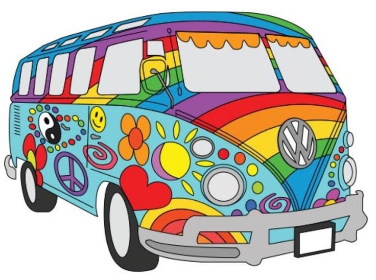 Hippie Van Clipart at GetDrawings | Free download