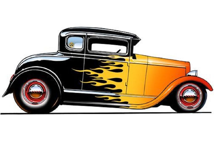 Hot Rod Clipart At Getdrawings Free Download