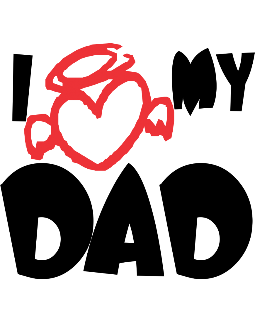 I Love My Daddy Clipart at GetDrawings | Free download
