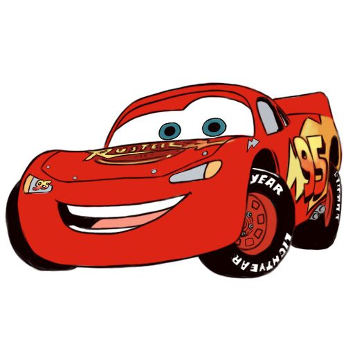 Disney Cars Iron On Transfer  Lightning McQueen – LuvibeeKidsCo