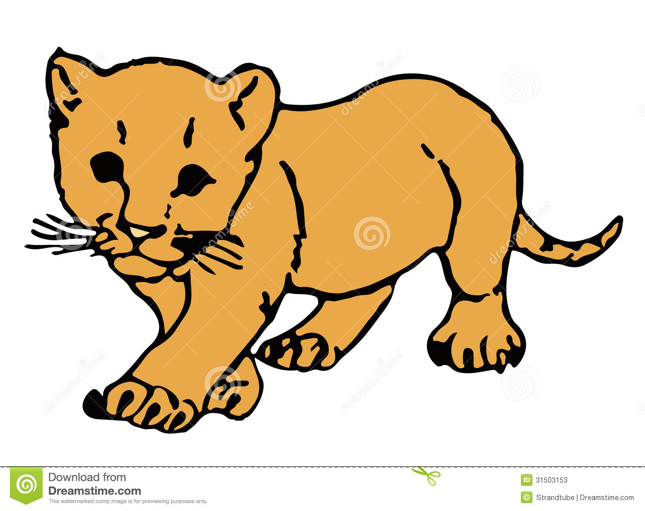 Lion Cub Clipart at GetDrawings | Free download