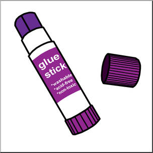304x304 Clip Art Glue Stick 1 Color I Abcteach.