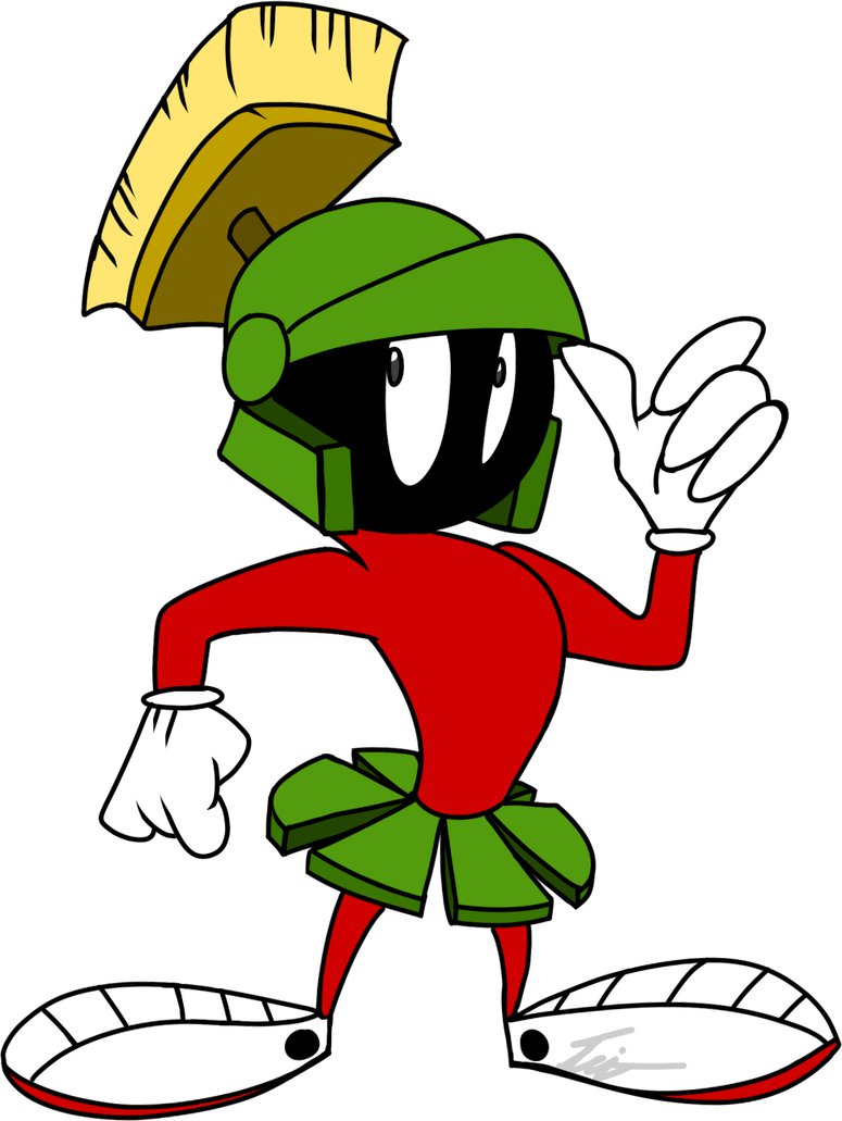 Marvin The Martian Clipart At Getdrawings 