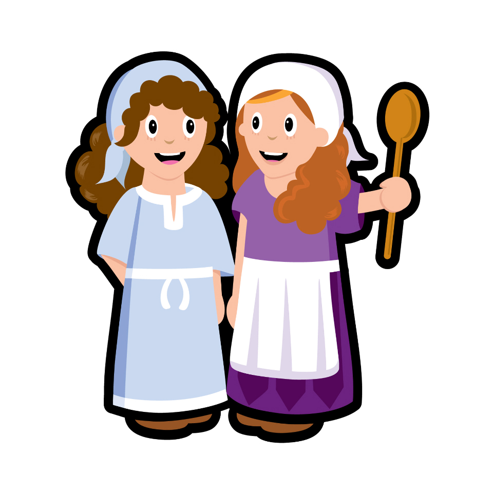 Mary And Martha Clipart At GetDrawings Free Download