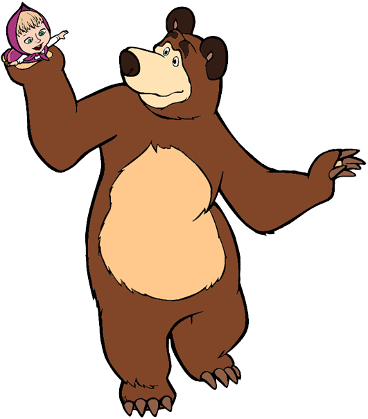 Masha And The Bear Clipart At Getdrawings Free Download 