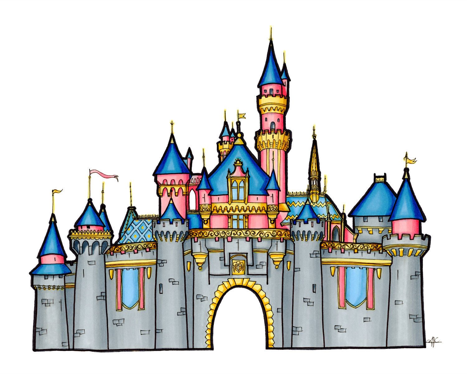 Medieval Castle Clipart at GetDrawings | Free download