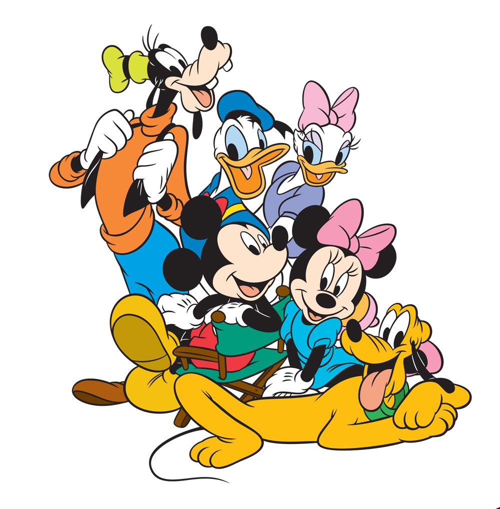 Mickey And Friends Clipart At GetDrawings | Free Download