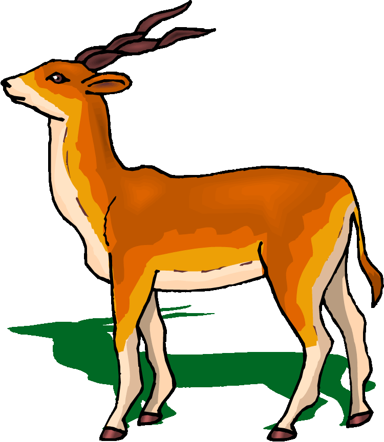 750x864 Top 75 Antelope Clip Art.