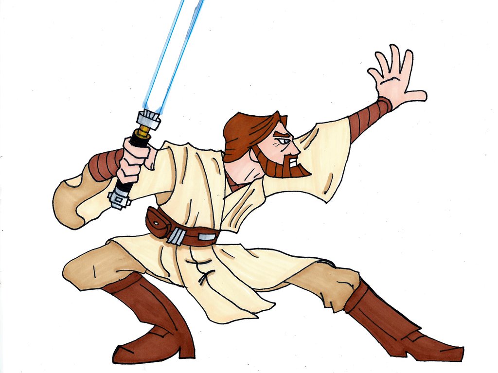 Obi Wan Kenobi Clipart at GetDrawings | Free download