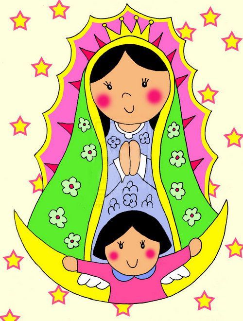 Our Lady Of Guadalupe Clipart at GetDrawings | Free download